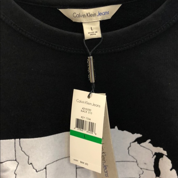 Black Calvin Klein sweatshirt - Picture 3 of 3